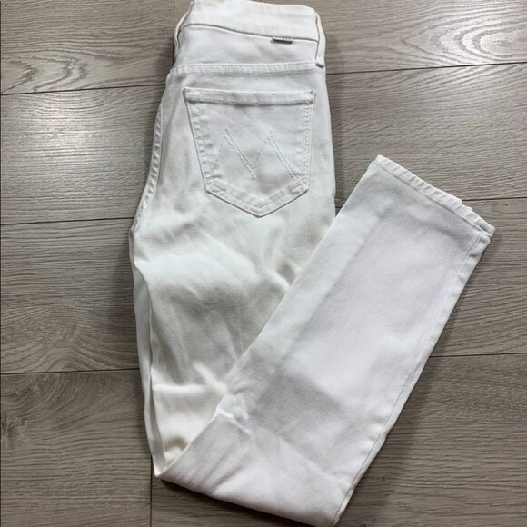 Mother The Looker Crop Glass Slipper Jeans - Picture 5 of 16